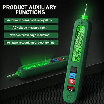  бытовая цифровая индукционная ручка Профессиональная ручка для определения напряжения электрика для измерения напряжения