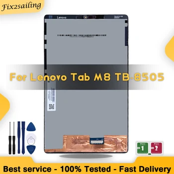Новый 8,0-дюймовый ЖК-дисплей для Lenovo Tab M8 PRC ROW TB-8505X TB-8505F TB-8505F TB-8505 ЖК-дисплей с сенсорным экраном в сборе