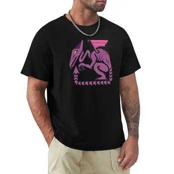 Серия Metroid Hunter: Футболка Ридли летний топ однотонная футболка мужские футболки